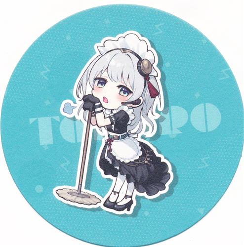 猫麦とろろ HAPPY BIRTHDAY PARTY in SMILE BASE CAFE おさぼり掃除コースター