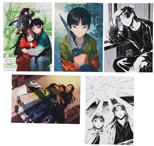 薬屋のひとりごと A5ビジュアルカードセット 12巻(5枚入り)