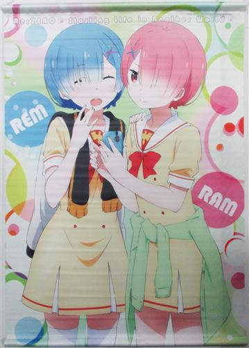 Re:ゼロから始める異世界生活 タペストリー ラム&レム