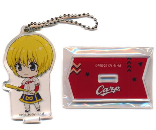 HUNTER×HUNTER BASEBALL カープ / トレーディング ちびキャラ アクリルスタンドキーホルダー クラピカ(全身)