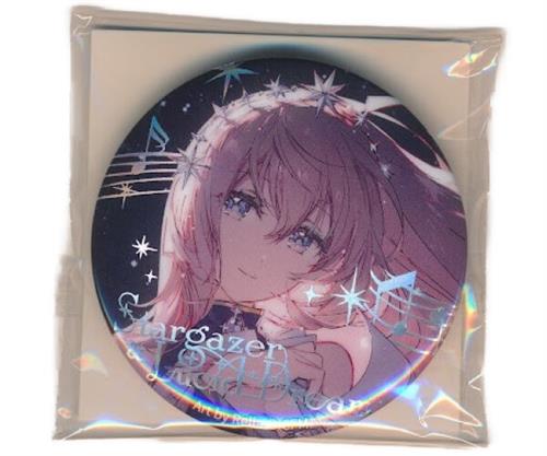 VOCALOID 初音ミク Rella初個展 Stargazer & Lucid Dreamグッズ ホロ加工缶バッジ D 巡音ルカ(asteroid)