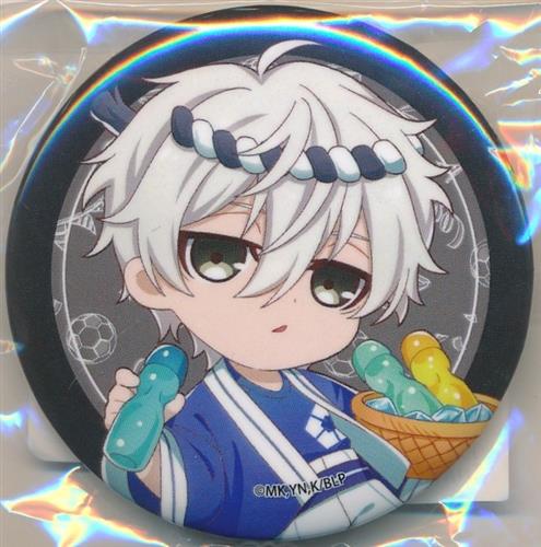 【未開封】ブルーロック×NATSLIVE CAFE 青醒祭vol.2 デフォルメ缶バッジ 凪誠士郎