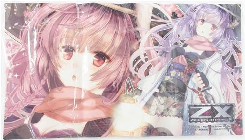 Z/X -Zillions of enemy X- 第7弾 運命の相剋 ラバープレイマット 想い馳せる十手 紫苑