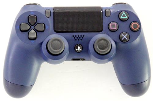PlayStation 4 ワイヤレスコントローラー DUALSHOCK 4 ミッドナイト・ブルー (箱説なし)