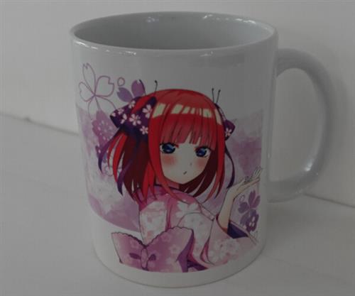 五等分の花嫁∬ 描き下ろしイラスト 桜和装ver. マグカップ 中野二乃