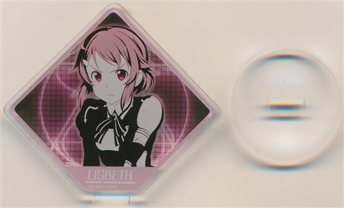 ソードアート・オンライン SAO cafe in OSAKA 対象メニュー注文特典 オリジナルミニアクリルスタンド リズベット