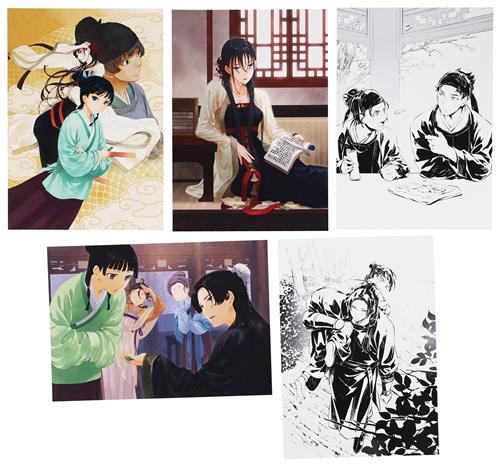薬屋のひとりごと A5ビジュアルカードセット 14巻(5枚入り)