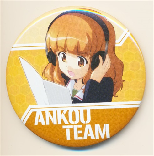 ガールズ&パンツァー 劇場版 キャラバッジコレクション (缶バッジ) ANKOU TEAM 武部沙織