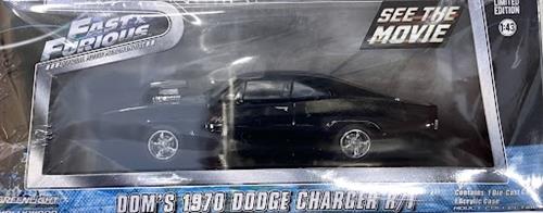 ワイルド・スピード MEGA MAX 1/43 1970 Dodge Charger(ブラック)
