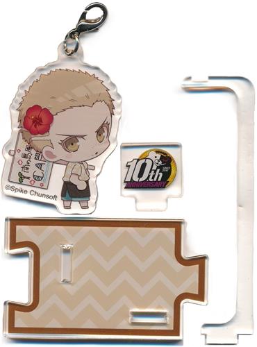 ダンガンロンパ×STELLAMAP Cafe コラボ限定 ゆらゆらアクリルチャーム スーパーダンガンロンパ 2 さよなら絶望学園ver. 九頭龍冬彦