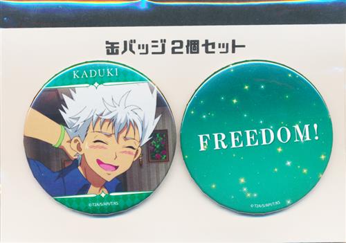 キンプリ 仁科カヅキ オーロラ缶バッジ 13 KING OF PRISM ALL STARS -プリズムショー☆ベストテン- 缶バッジ2個
