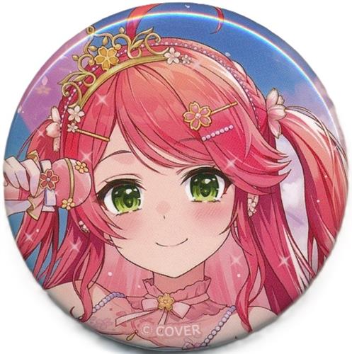ホロライブ さくらみこ 1st Live "flower fantasista!" 缶バッジ さくらみこ