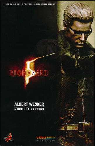 ビデオゲーム・マスターピース バイオハザード 5 1/6スケールフィギュア アルバート・ウェスカー (ミッドナイト版) 【フィギュア】[ホットトイズジャパン]