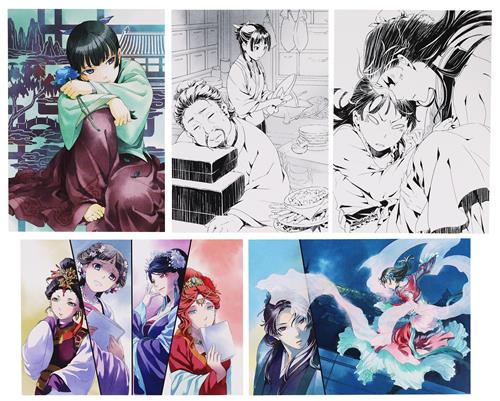薬屋のひとりごと A5ビジュアルカードセット 2巻(5枚入り)