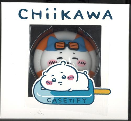 ちいかわ×CASETiFY ハチワレ うきわ コレクティブルグリップスタンド ハチワレ
