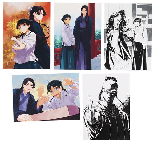 薬屋のひとりごと A5ビジュアルカードセット 15巻(5枚入り)