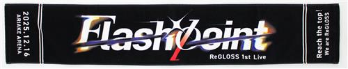 【未開封】ホロライブ ReGLOSS 1st Live Flashpoint マフラータオル ReGLOSS