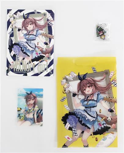 新刊4点セット(WANder girl+キラキラクリアポストカード+ころねちゃん&ツリーくん両面印刷アクキースタンド+A4クリアファイルバッグ) 【ホロライブ】[フカヒレ][RUINON]