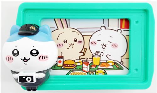 ちいかわ×マクドナルド ハッピーセット おもちゃ 第2弾 ハチワレのハッピーセットフォトフレーム ハチワレ