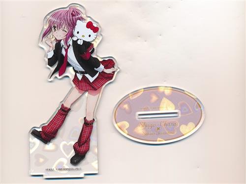 【未開封】しゅごキャラ!×サンリオキャラクターズ ホログラムデカアクリルスタンド 日奈森あむ×ハローキティ