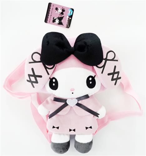 マイメロディ・クロミ 真夜中のメロクロぬいぐるみリュック 3 マイメロディ