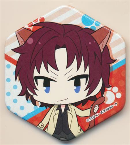 文豪ストレイドッグス キャラバッジコレクション Bee缶 ani-mimi (缶バッジ) 織田作之助