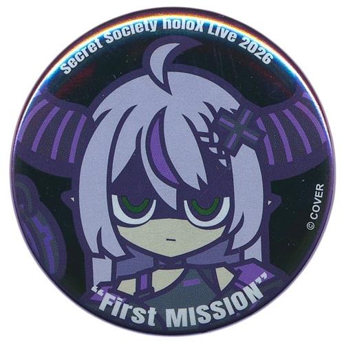 ホロライブ 秘密結社holoX Live 2026 First MISSION 缶バッジ ラプラス・ダークネス(デフォルメ)