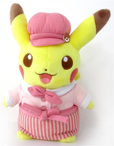 ポケットモンスター ぬいぐるみ Pikachu Sweets by Pokemon Cafe ピカチュウ♀