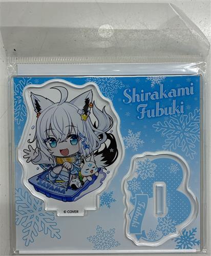 【未開封】ホロライブ ミニキャラアクリルスタンド Sayama hololive Snow Party 白上フブキ