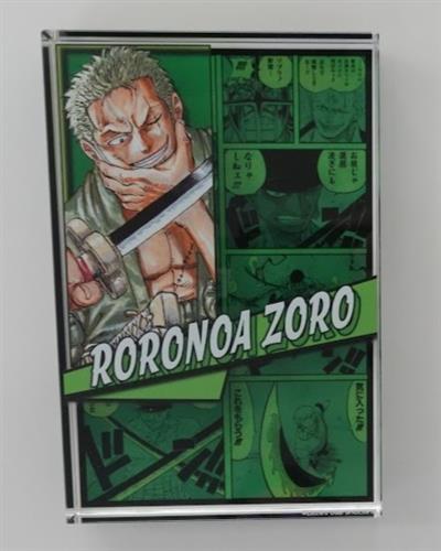 ONE PIECE アクリルブロック "HEROES" ロロノア・ゾロ