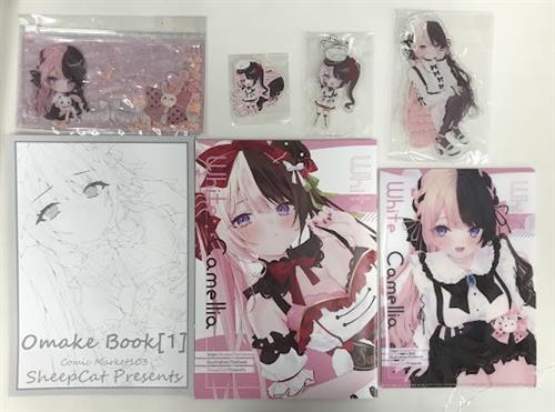 【未開封】White Camellia 新刊ひなのちゃんセット 【ぶいすぽっ!】[茂泉しぽん][しーぷきゃっと]