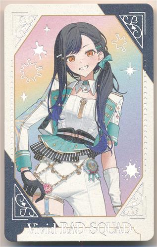 プロジェクトセカイ カラフルステージ! 5th Anniversary 感謝祭 グリーティングカードコレクション 白石杏 (箔押しレア)