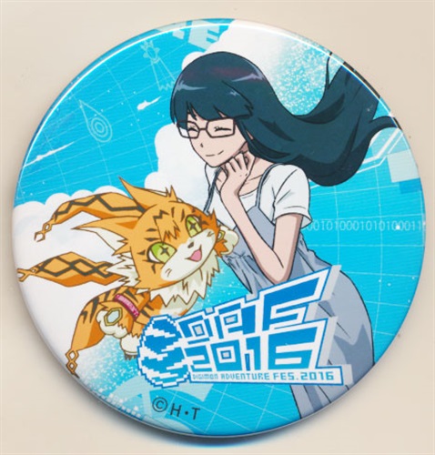 デジモンアドベンチャー Tri 缶バッジコレクション 望月芽心 メイクーモン Digimon Adventure Fes 16 グッズ 缶バッジ ラバーストラップ キーホルダー類 缶バッジ アニメグッズ ゲーム 同人誌の中古販売 買取 らしんばんオンライン