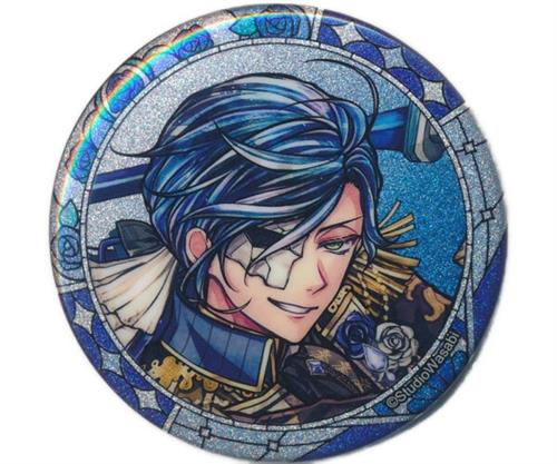 悪魔執事と黒い猫 グリッターキャラバッジコレクション(缶バッジ) 3rd Anniversary B ボスキ・アリーナス