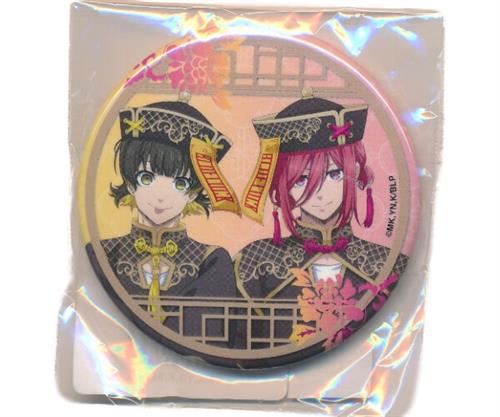 ブルーロック collaboration cafe in SMILE BASE CAFE 池袋店限定 缶バッジ(描き下ろし) キョンシーver. 蜂楽廻&千切豹馬