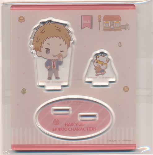 ハイキュー!!×サンリオキャラクターズ POPUP STORE in PARCO アクリルスタンド  夜久衛輔×コロコロクリリン