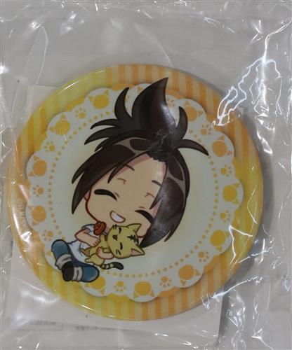 くじ引き堂 SHAMAN KING ふんばりくじ 再び F-1賞 缶バッジ 麻倉葉
