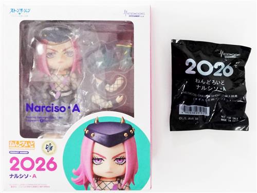 ねんどろいど 2026 ジョジョの奇妙な冒険 ストーンオーシャン ナルシソ・A+GOODSMILE ONLINE SHOP/MEDICOS ONLINE SHOP購入特典 オオカミ化顔パーツ セット 【GOODSMILE ONLINE SHOP/MEDICOS ONLINE SHOP限定】 【フィギュア】[メディコス・エンタテインメント]
