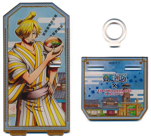 ONE PIECE×江戸ワンダーランド 日光江戸村 参上!リアル ワノ国 江戸碗探訪記 アクリルペンスタンド 江戸ワンダーランドVer. サンジ
