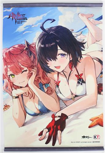 ユミアのアトリエ ～追憶の錬金術士と幻創の地～ 描き下ろしB2タペストリー ユミア・リースフェルト&アイラ・フォン・デューラー 【トレーダー特典】