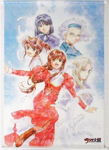 サクラ大戦 B2タペストリー (B) 10周年巴里華撃団