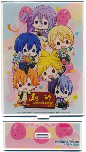 プロジェクトセカイ カラフルステージ! PASH! 2021年10月号 応募者全員サービス オリジナルイラストアクリルスタンド 集合