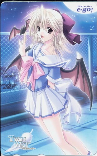 TWIN WAY 一瞬の時の中で リニューアル版 【流通特典】 【テレホンカード】