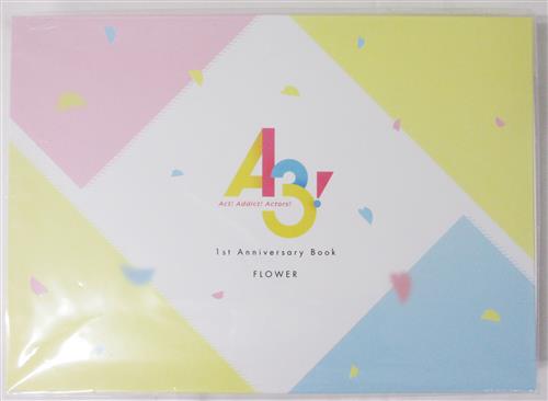 A3! 1st Anniversary Book FLOWER 手書き風メッセージ入り特製BOX