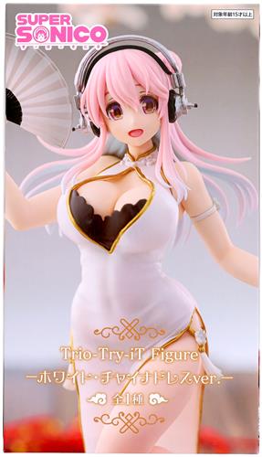 【未開封】すーぱーそに子 Trio-Try-iT Figure -ホワイト・チャイナドレスver.-