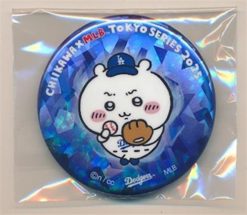 ちいかわ×MLB TOKYO SERIES ホログラムカンバッジ(缶バッジ) ちいかわ