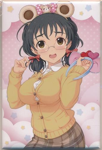 コトブキヤくじ アイドルマスター シンデレラガールズ stage04 D-1賞 スクエア缶バッジ [テーマパーク]浅野風香