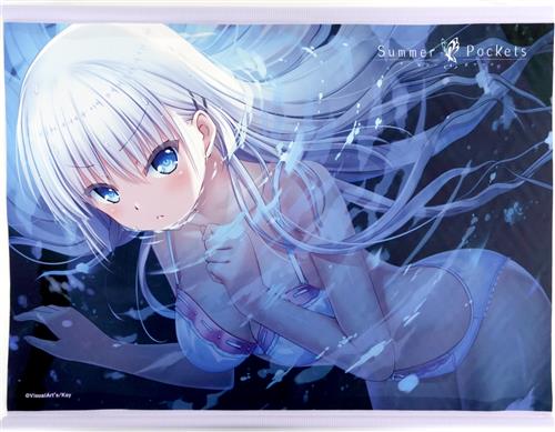 Summer Pockets B2タペストリー デザイン 01 鳴瀬しろは