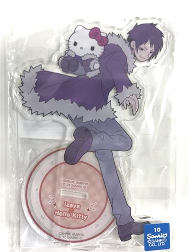 【未開封】「くじ引き堂 デュラララ!!×2×サンリオキャラクターズ 折原臨也生誕祭2025くじ」 B-1賞アクリルスタンドフィギュア 臨也×ハローキティ