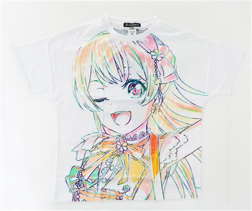 BanG Dream! ガールズバンドパーティ! Ani-Art フルグラフィックTシャツ Pastel*Palettes 白鷺千聖 (Mサイズ)
